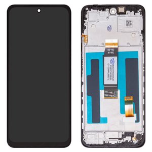 Дисплей для Xiaomi Poco M6 Pro 5G, Redmi 12, черный, с рамкой, Box , tianma