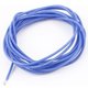 Провід в силіконовій ізоляції 22AWG, 0,33 мм², 1 м, синій