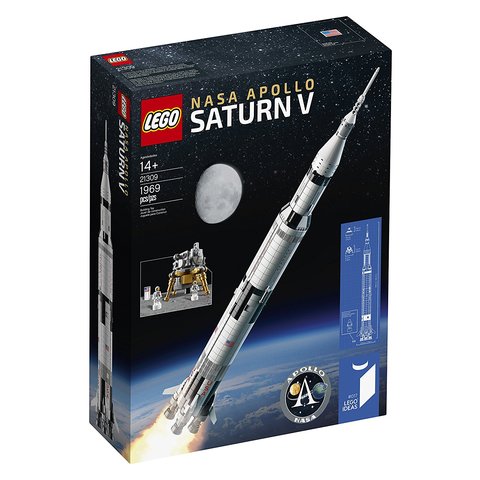 Конструктор LEGO Ideas NASA Аполлон Сатурн 5 21309