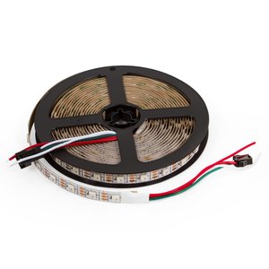 LED Strip SMD5050, WS2812B (white, with controls, IP20, 5 V, 60 LEDs/m, 5 m) LED Strip SMD5050, WS2812B (white, with controls, IP20, 5 V, 60 LEDs/m, 5 m)